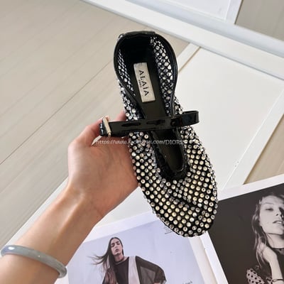 ALAIA芭蕾舞/網紗鞋15