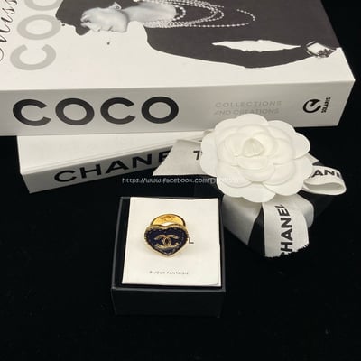 小香牛仔藍愛心戒指3