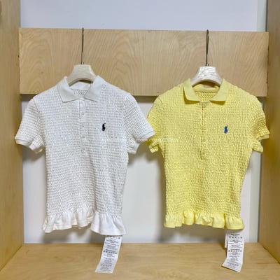 Polo小馬花邊上衣10