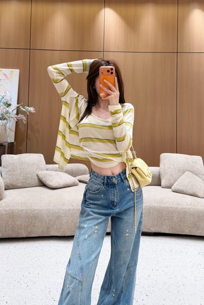 條紋兩件套(小外套+背心)1