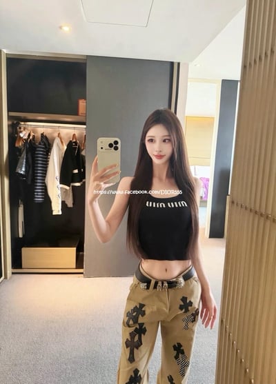 C.H克羅心棋盤格牛仔褲4