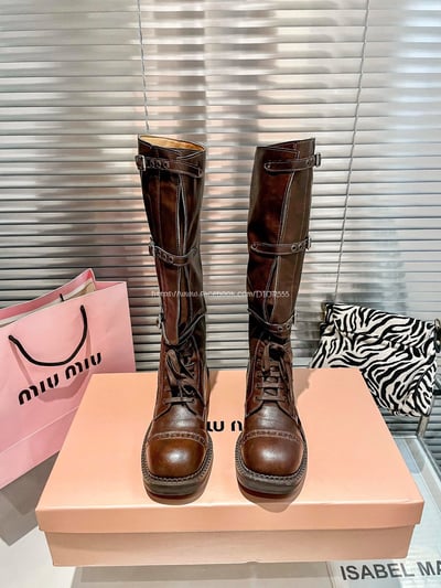 miumiu多扣長靴10