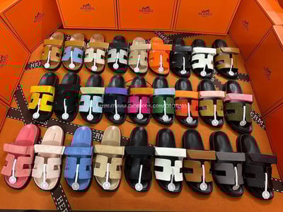 愛馬仕二舅拖鞋1