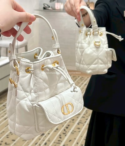  Dior羊皮水桶包 10