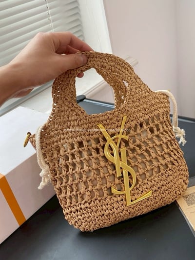 YSL編織托特包 6