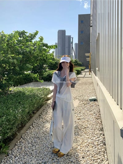 Polo三件套裝(上衣+披肩+長褲)2