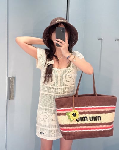  MiuMiu編織包5