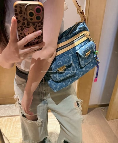 Lv baggy 牛仔包4