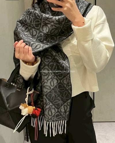LOEWE圍巾2