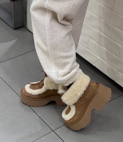 UGG 羊毛勃肯高根靴6