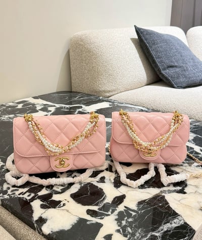 小香珍珠鏈條方胖子​​1