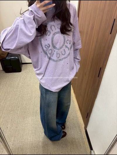 Acne做舊假兩件T7