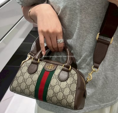 Gucci保齡球枕頭包5