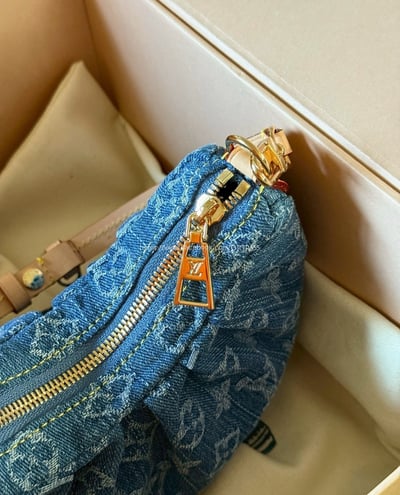 LV丹寧牛仔豌豆包8