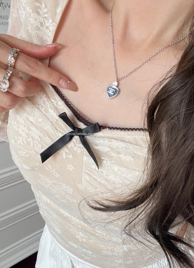 小香愛心雙C項鍊4