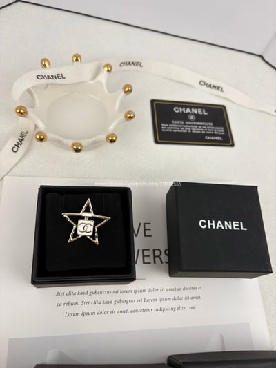 小香星星香水瓶胸針4