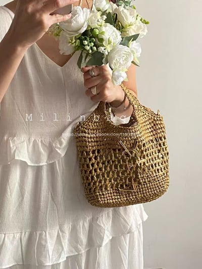 YSL編織托特包 4