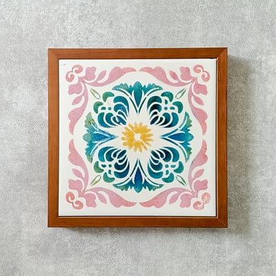 【體驗】台中磁磚隔熱墊拓印初體驗1