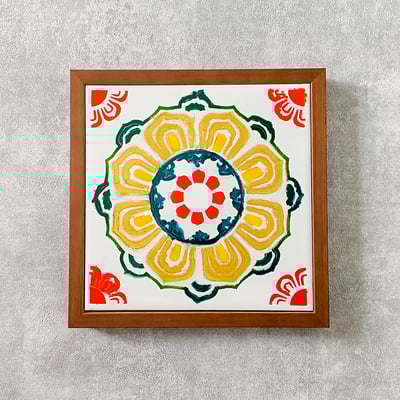 【體驗】台中磁磚隔熱墊拓印初體驗6