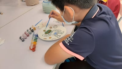 【體驗】台中釉上彩初體驗/暴龍5