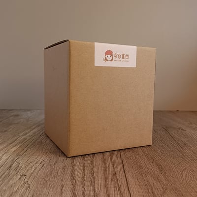 【客製】簡約萌萌頭像＿磨砂杯_附贈手機桌布5