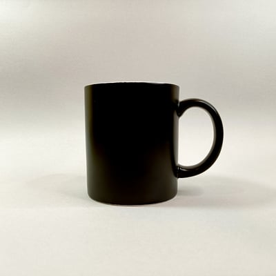 【鎂質瓷】黑色直身杯2