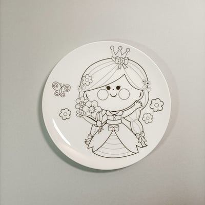 【體驗】台中釉上彩初體驗/公主1