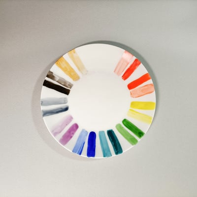 【體驗】台中釉上彩初體驗/玫瑰花2