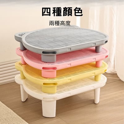 貓咪家用雙層貓砂墊 防外濺控沙墊 貓咪砂盆蹭腳控砂台6