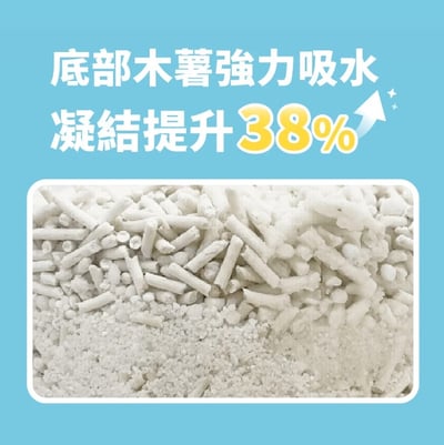 怪獸部落 費洛蒙快樂貓砂｜木薯混砂 (+豆腐砂)4