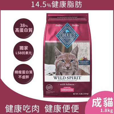 藍摯Bluebuffalo 無穀貓飼料5
