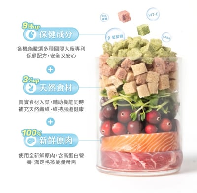 汪喵星球 機能保健丁｜犬貓凍乾保健零食2