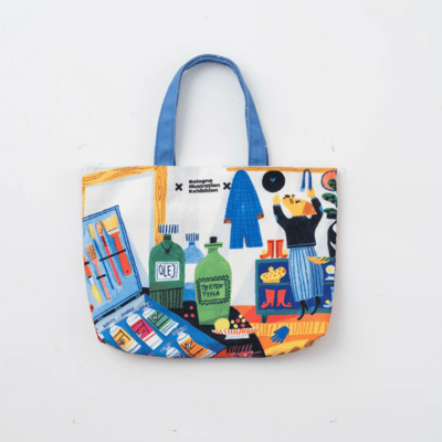 翡冷翠文創 波隆那小提袋《狗(外出)》4