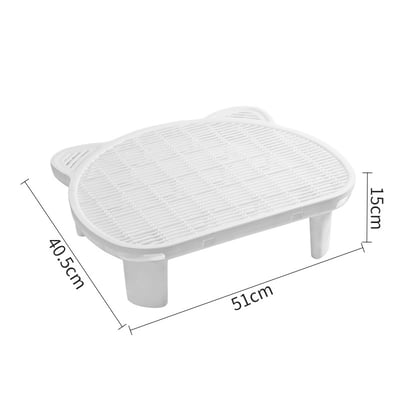 貓咪家用雙層貓砂墊 防外濺控沙墊 貓咪砂盆蹭腳控砂台8