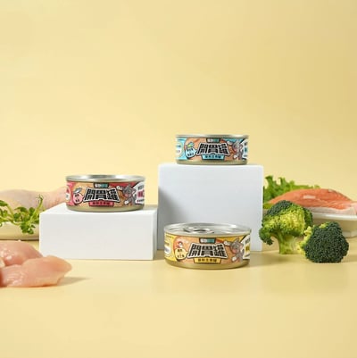 怪獸部落LitoMon 貓用｜開胃慕斯主食罐2