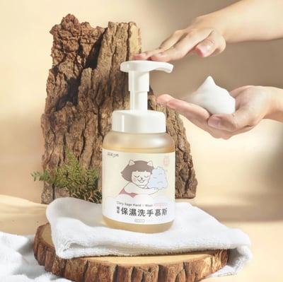 超凝小姐｜ 植萃保濕洗手慕斯-木質清香2