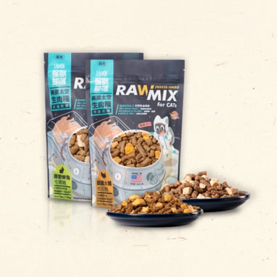 怪獸部落LitoMon 貓用｜美國太空凍乾生肉糧 140g1