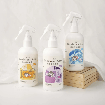 超凝小姐｜寵物除臭噴霧ｘ寵物友善香氛｜日本專利，快速分解臭源！4