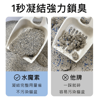 【整箱免運】水魔素 頂級鈉基無塵０甲醛礦砂 7L8