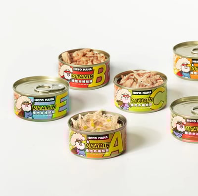 HeroMama維他命補給罐 80g1