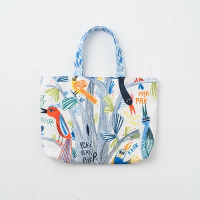 翡冷翠文創 愛聽音樂的貓 波隆那小提袋《泡泡糖第五大街》4