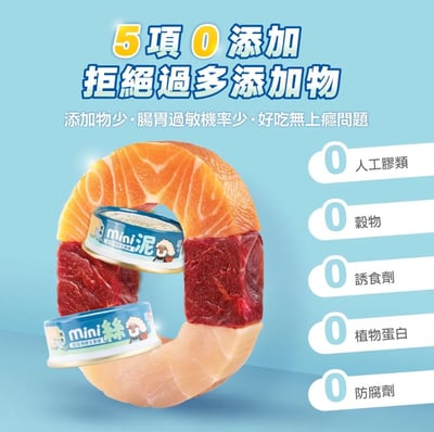 Heromama 貓用 無膠迷你主食罐 55g9