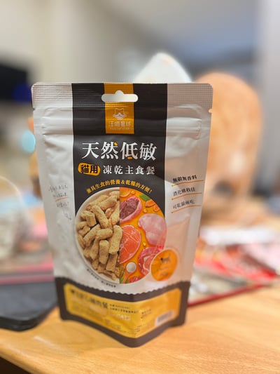 汪喵星球Dog Cat Star 貓咪冷凍乾燥生食餐｜80g&500g(新包裝)6