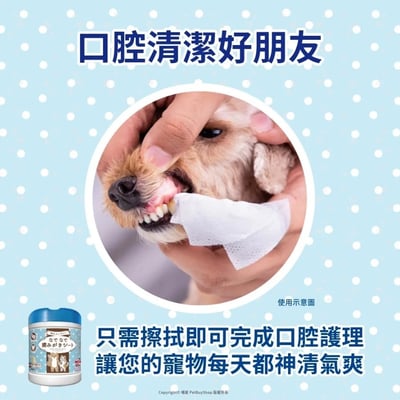 日本 HONDA YOKO 本田洋行 清潔濕巾 犬貓專用 60抽 口腔 眼睛 耳朵 肉球 寵物濕巾 無酒精6