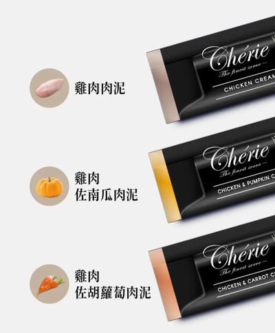 Cherie 法麗- 全照護主食肉泥系列｜12g x43