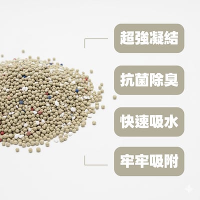 【免運】砂事大條  礦砂繁殖包 硬貓砂 礦砂 貓砂 量販包3