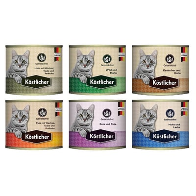 Kostlicher 可莉司朵 無穀鮮肉低敏貓罐 200g1