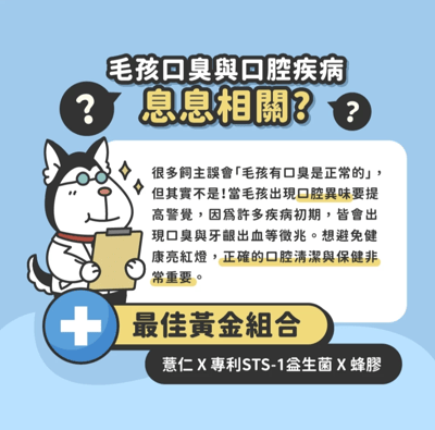 陪心機能PLUS | No.1專利益生菌牙齦保健粉4