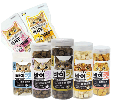 韓國ByCat 喵洽普 貓咪凍乾零食2