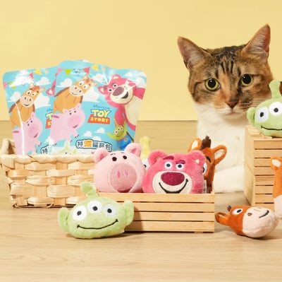 DogCatStar 汪喵星球 玩具總動員系列 特濃貓草球(新款)9